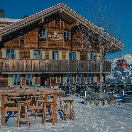 Rinderberg Swiss Alpine Lodge Zweisimmen Bagian luar foto