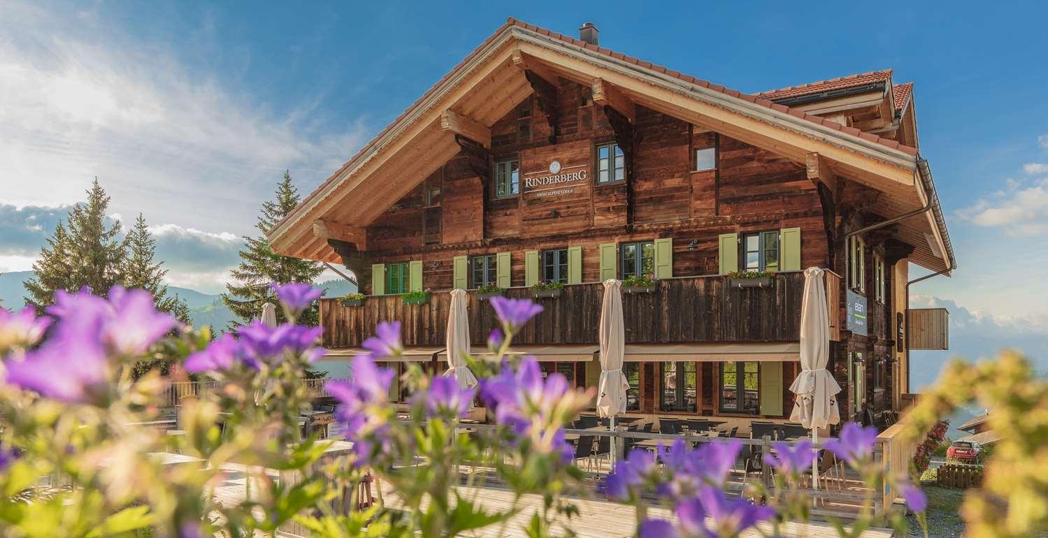 Rinderberg Swiss Alpine Lodge Zweisimmen Bagian luar foto