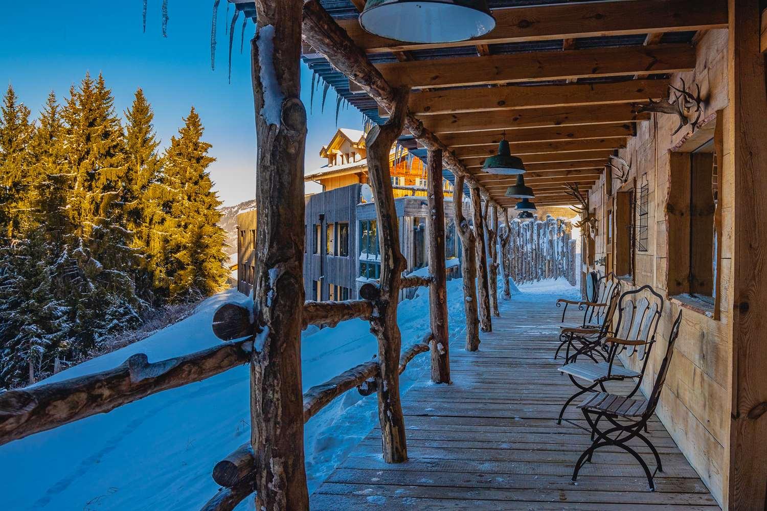 Rinderberg Swiss Alpine Lodge Zweisimmen Bagian luar foto