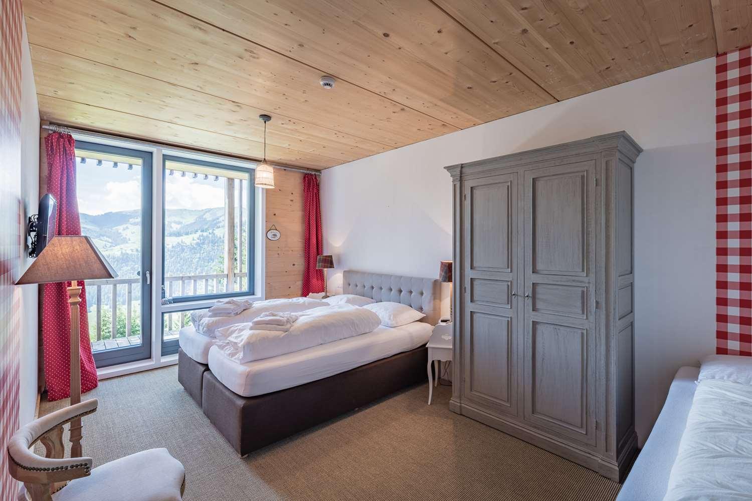 Rinderberg Swiss Alpine Lodge Zweisimmen Bagian luar foto