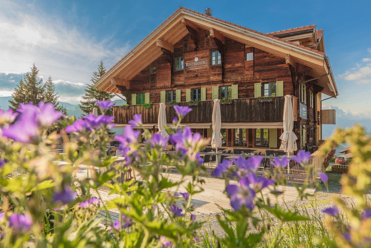 Rinderberg Swiss Alpine Lodge Zweisimmen Bagian luar foto