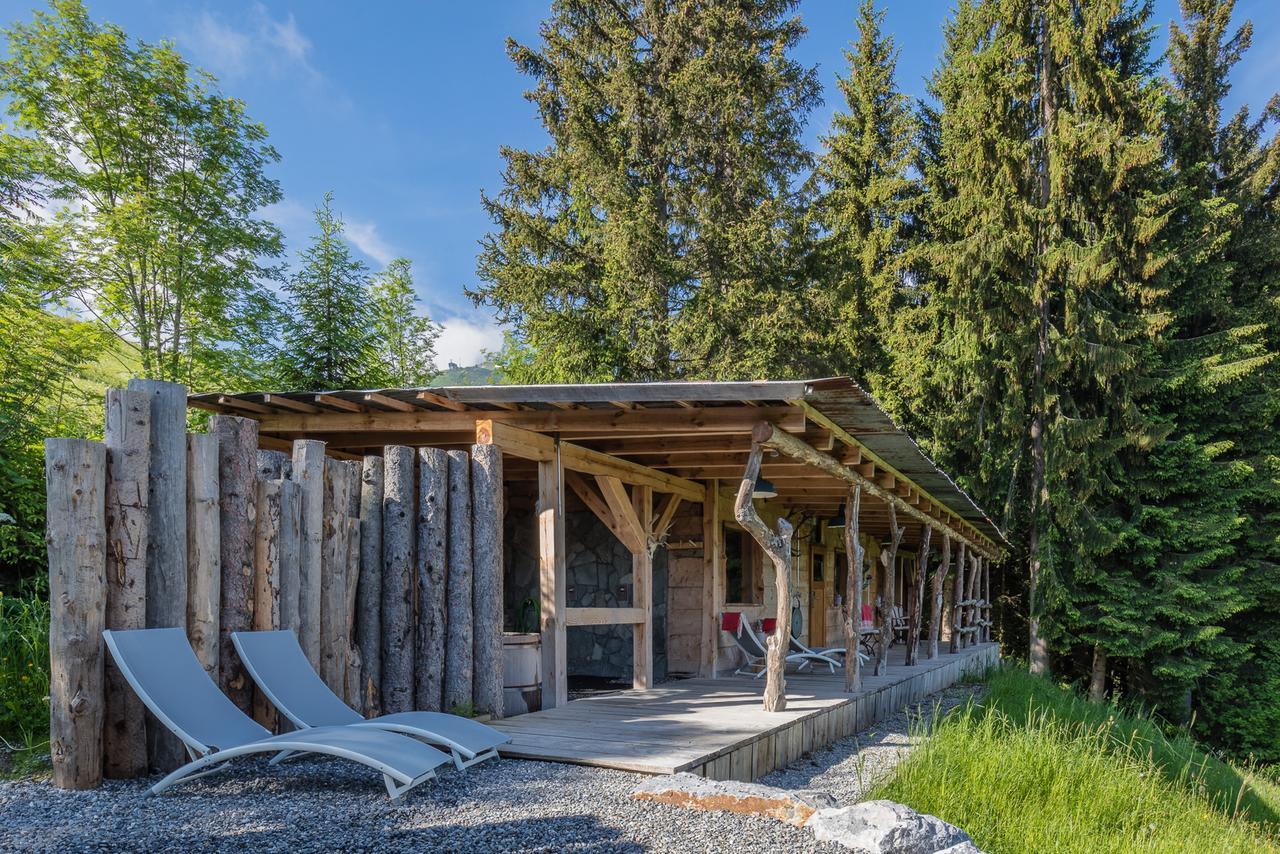 Rinderberg Swiss Alpine Lodge Zweisimmen Bagian luar foto