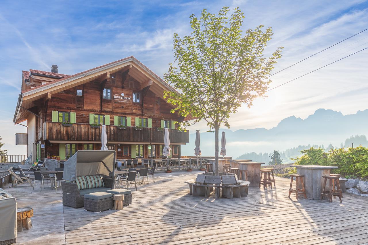 Rinderberg Swiss Alpine Lodge Zweisimmen Bagian luar foto