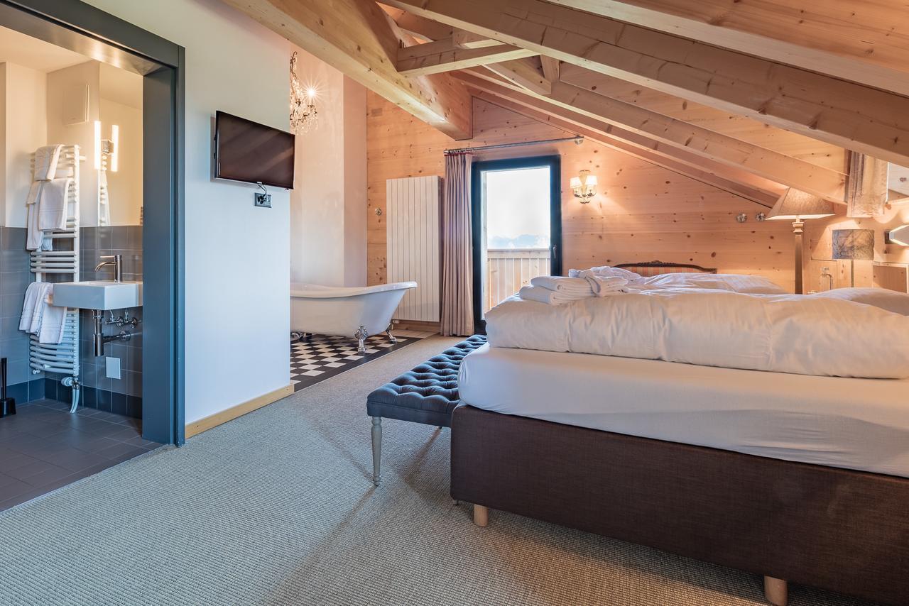 Rinderberg Swiss Alpine Lodge Zweisimmen Bagian luar foto